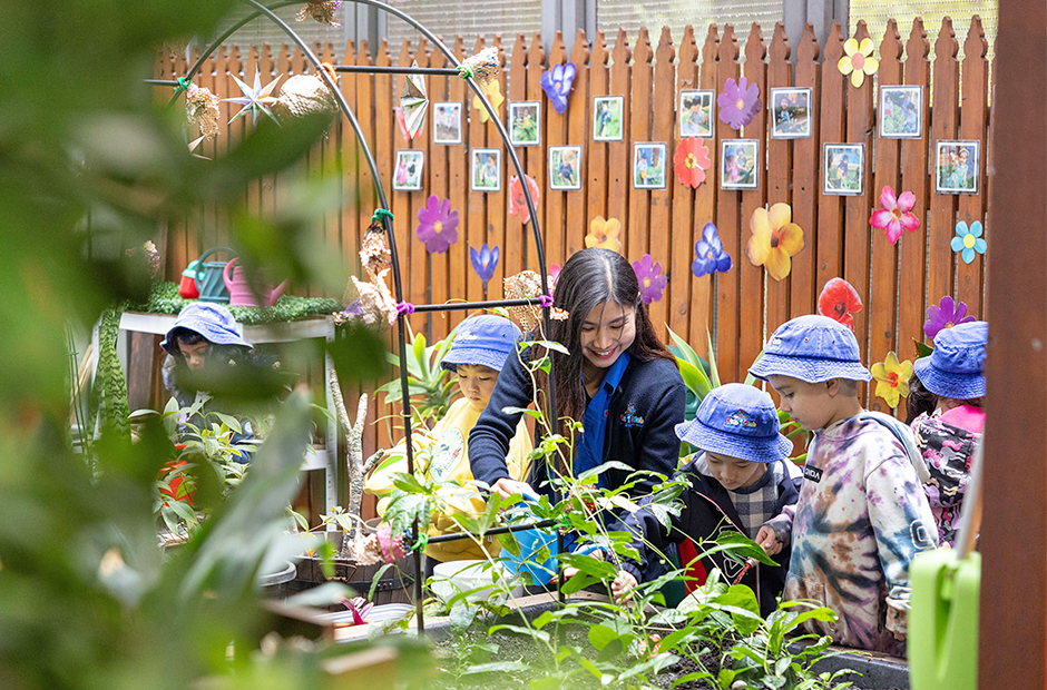 Kids Club Clarence Street | Outdoor Garden | Premium Childcare