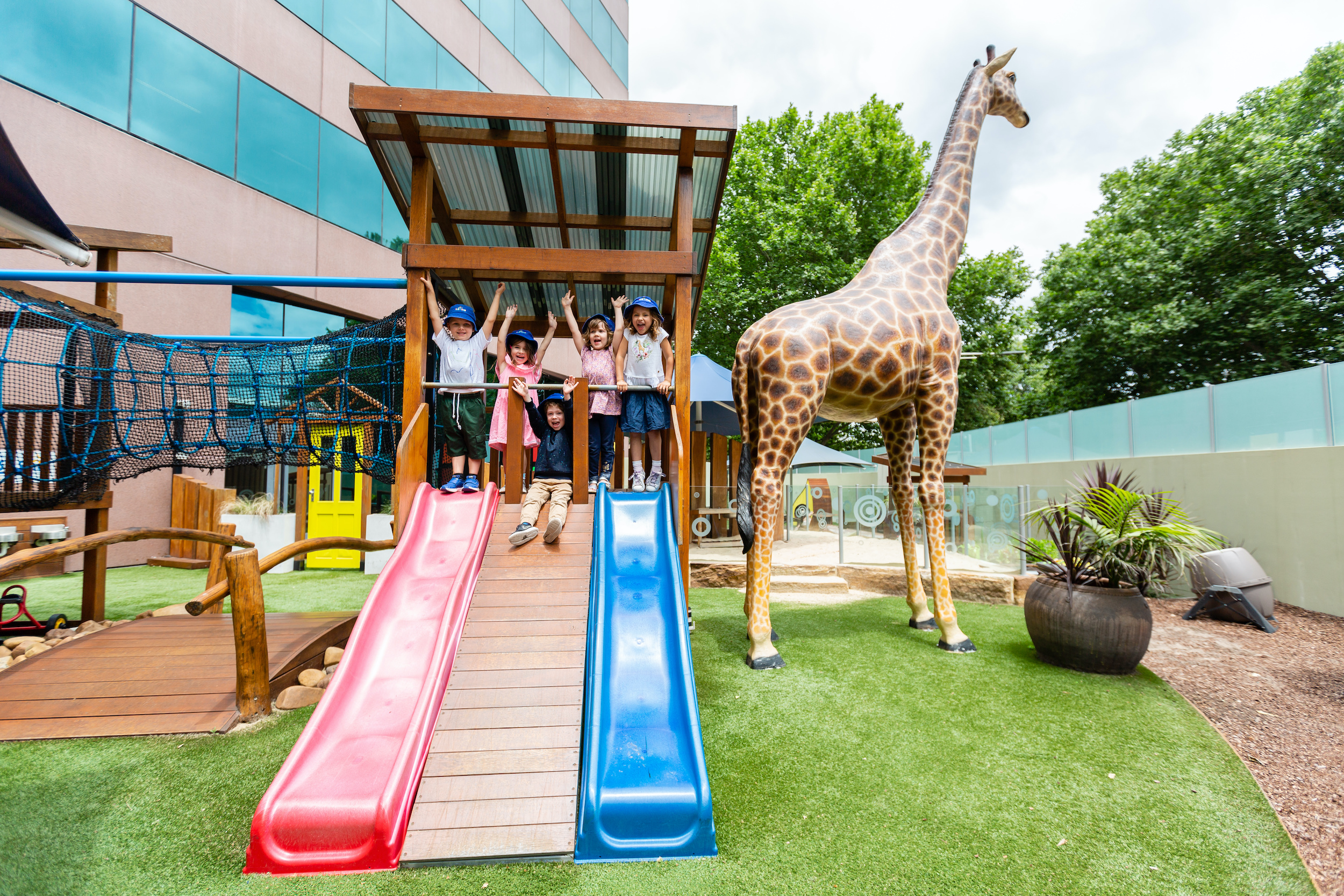 Column image Modern indoor learning environment at Kids Club Elizabeth Street childcare centre