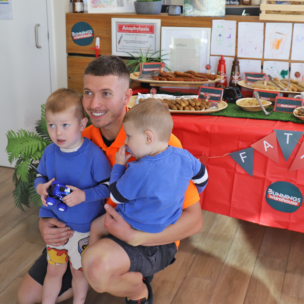 Kids Club Macquarie Park | Fathers Day Bunnings Morning Tea | Premium Childcare