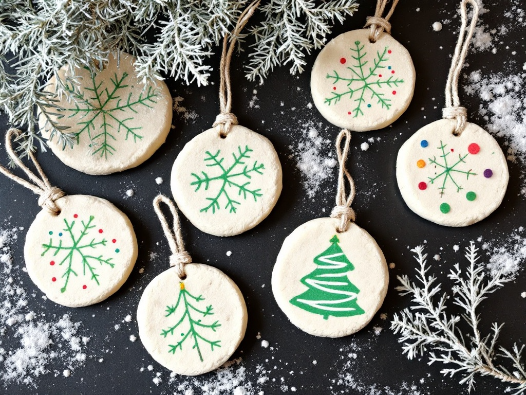 Create Charming Homemade Sourdough Christmas Ornaments with Your Kids