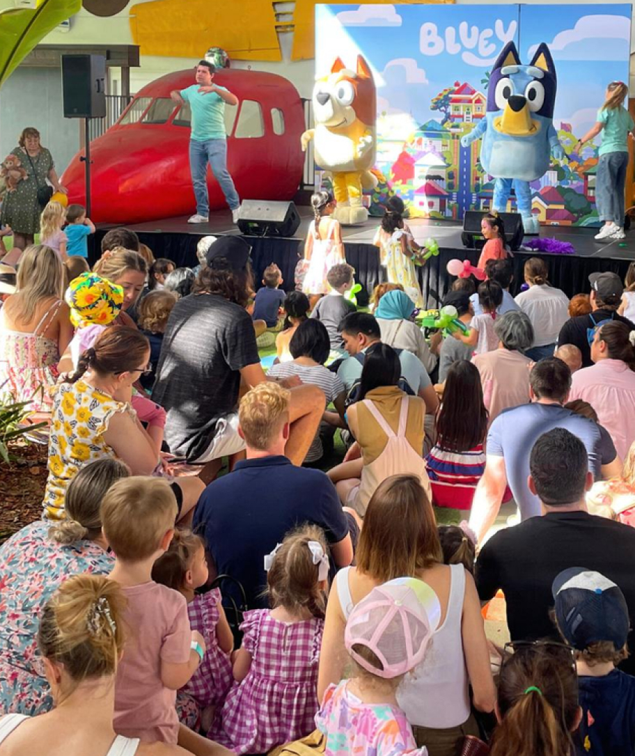 Carousel image Families and educators connecting at Kids Club Early Childhood Learning Centre.